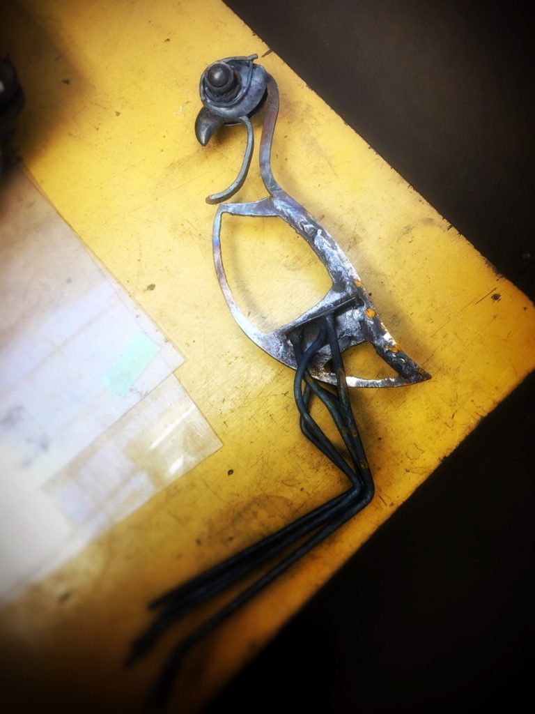 鳳凰　構造をプレートタイプに変更テスト。バランスがうまくいかず、あえなく失敗したもの。