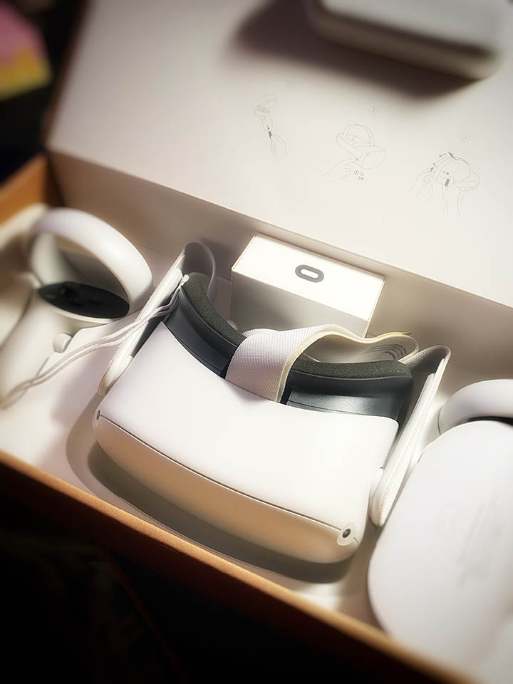 Oculus Quest ２充電の儀。